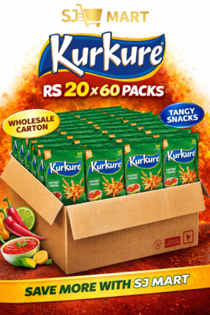 Kurkure Chutney Chaska Rs 20 Packs Carton (60 Packs)