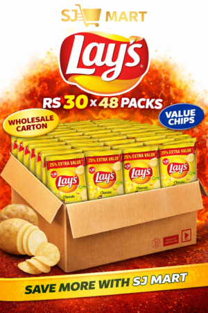 Lay’s Classic Rs 30 Packs Carton (48 Packs)