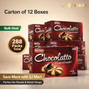 c5312d26-8874-4266-907f-47728b83fa7d Bisconni Chocolatto Biscuits 30 Packs per Box – Carton of 12 Boxes | Bulk Deal Pakistan